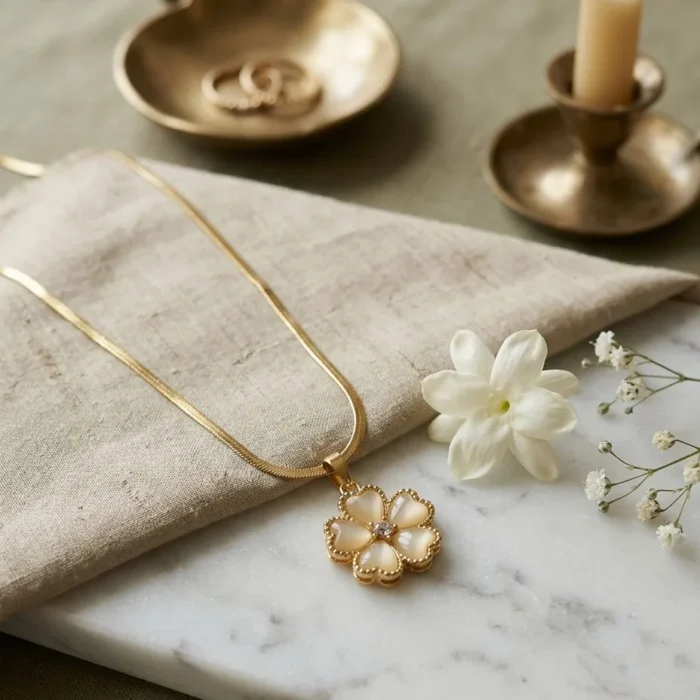 The Golden Bloom Necklace