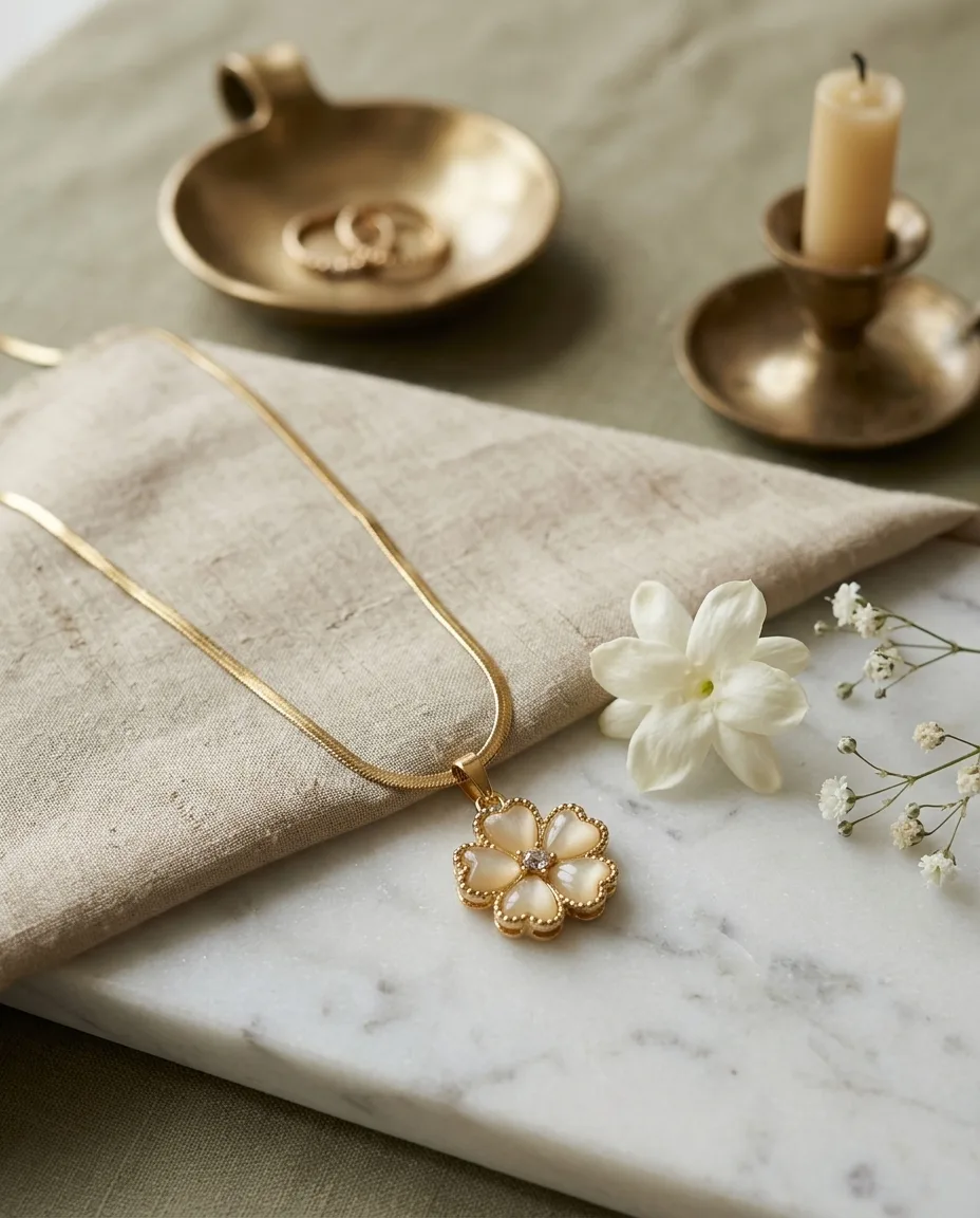 The Golden Bloom Necklace