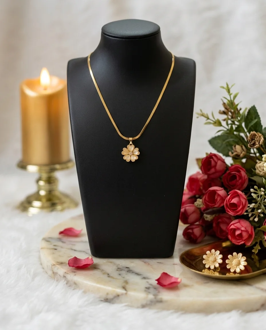 The Golden Bloom Necklace - Image 2
