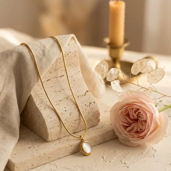 The Heirloom Oval Pendant Necklace