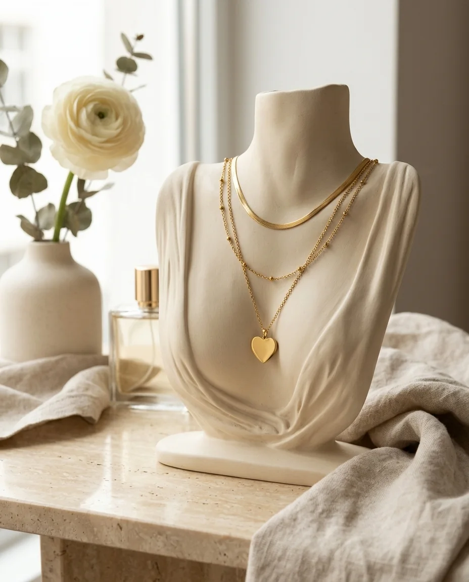 The Triple Love Layered Necklace