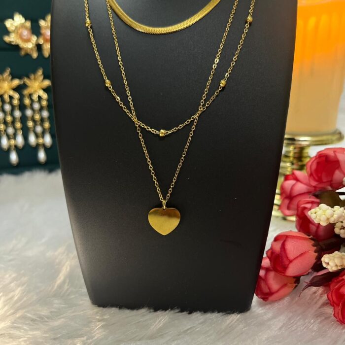 The Triple Love Layered Necklace