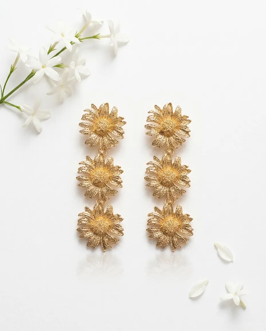 Golden Sunburst Drops - Image 4