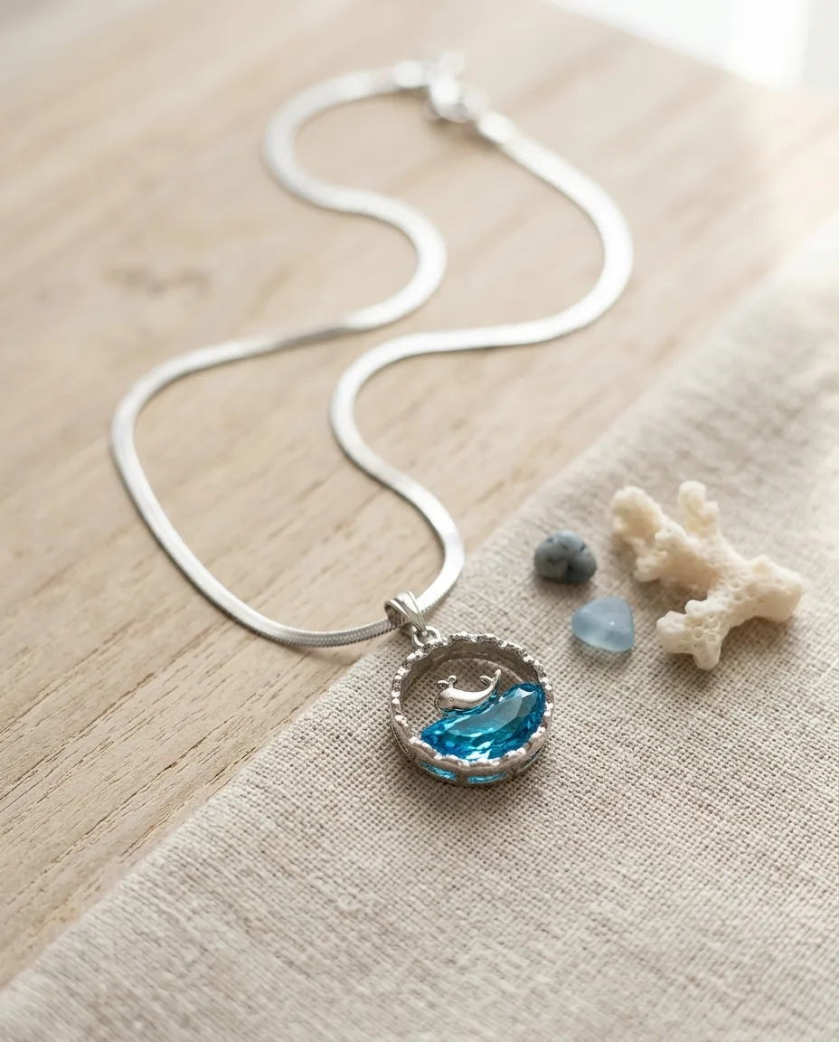 Deep Sea Serenity Necklace - Image 2