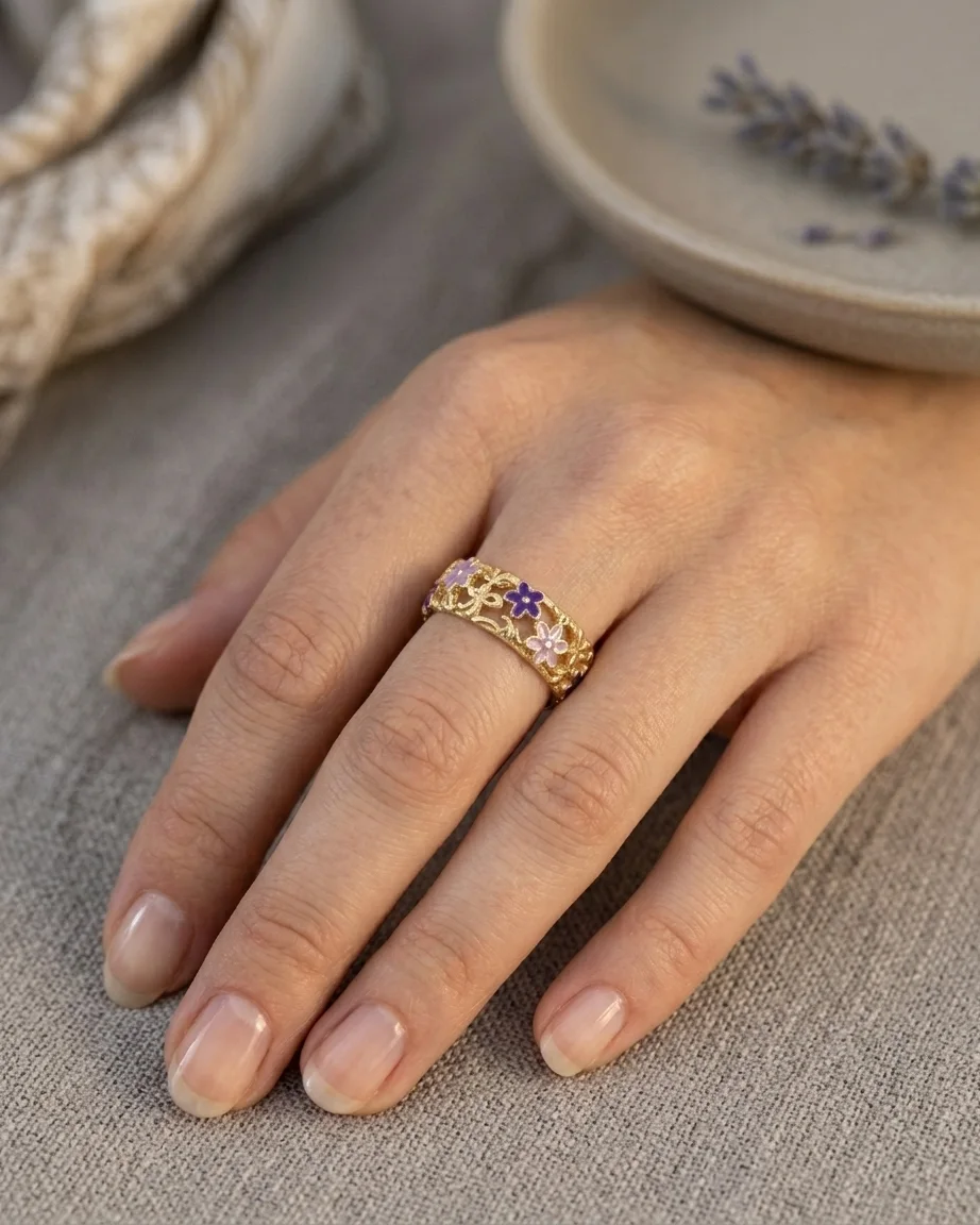 Lavender Meadow Ring - Image 2