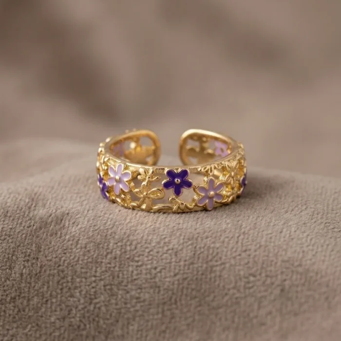 Lavender Meadow Ring