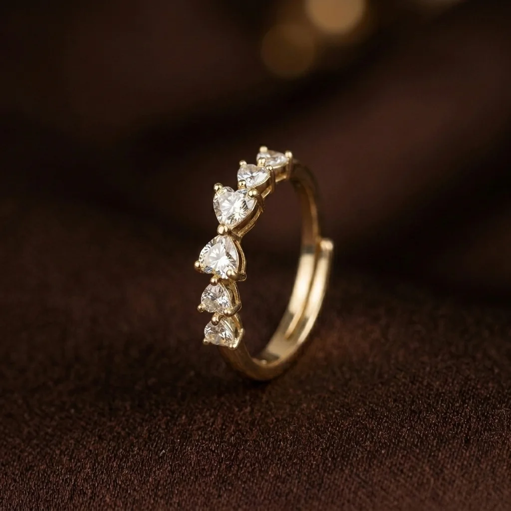 Crystal Adjustable Ring