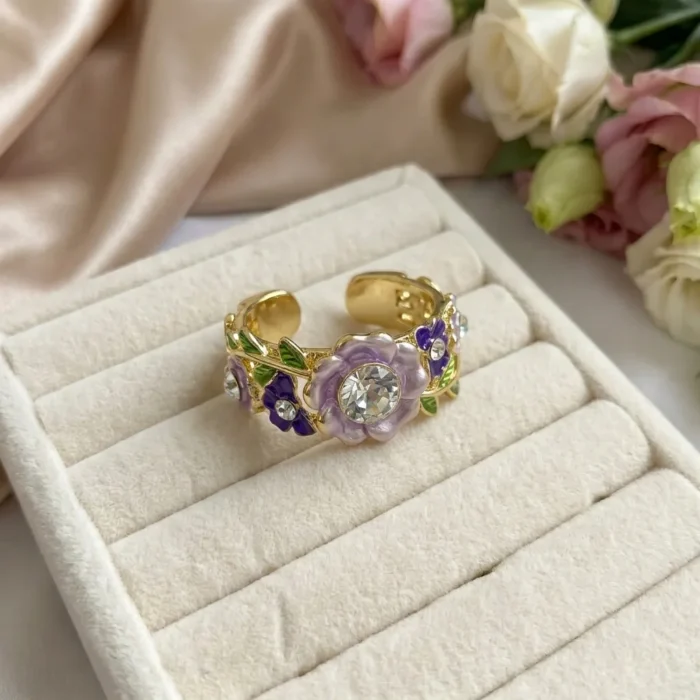 Enchanted Garden Wildflower Ring