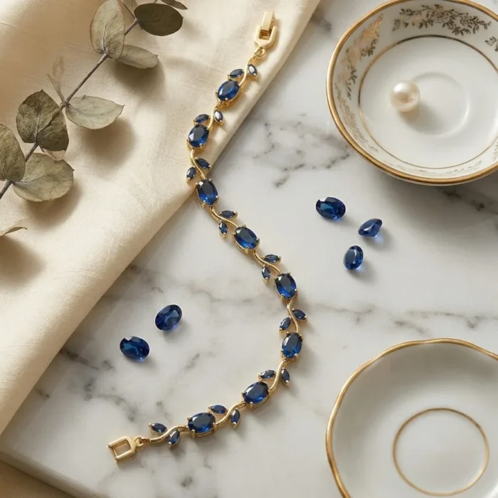 Midnight Sapphire Blue Bracelet