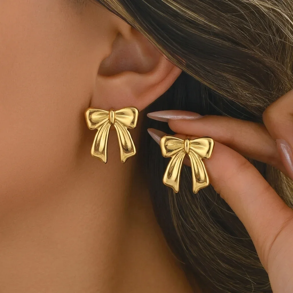The Juliet Bow Studs - Image 4