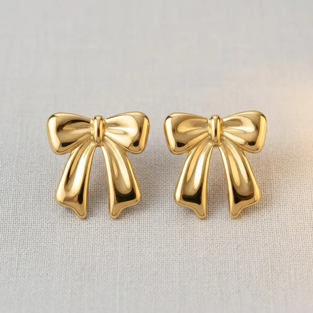 The Juliet Bow Studs - Image 2
