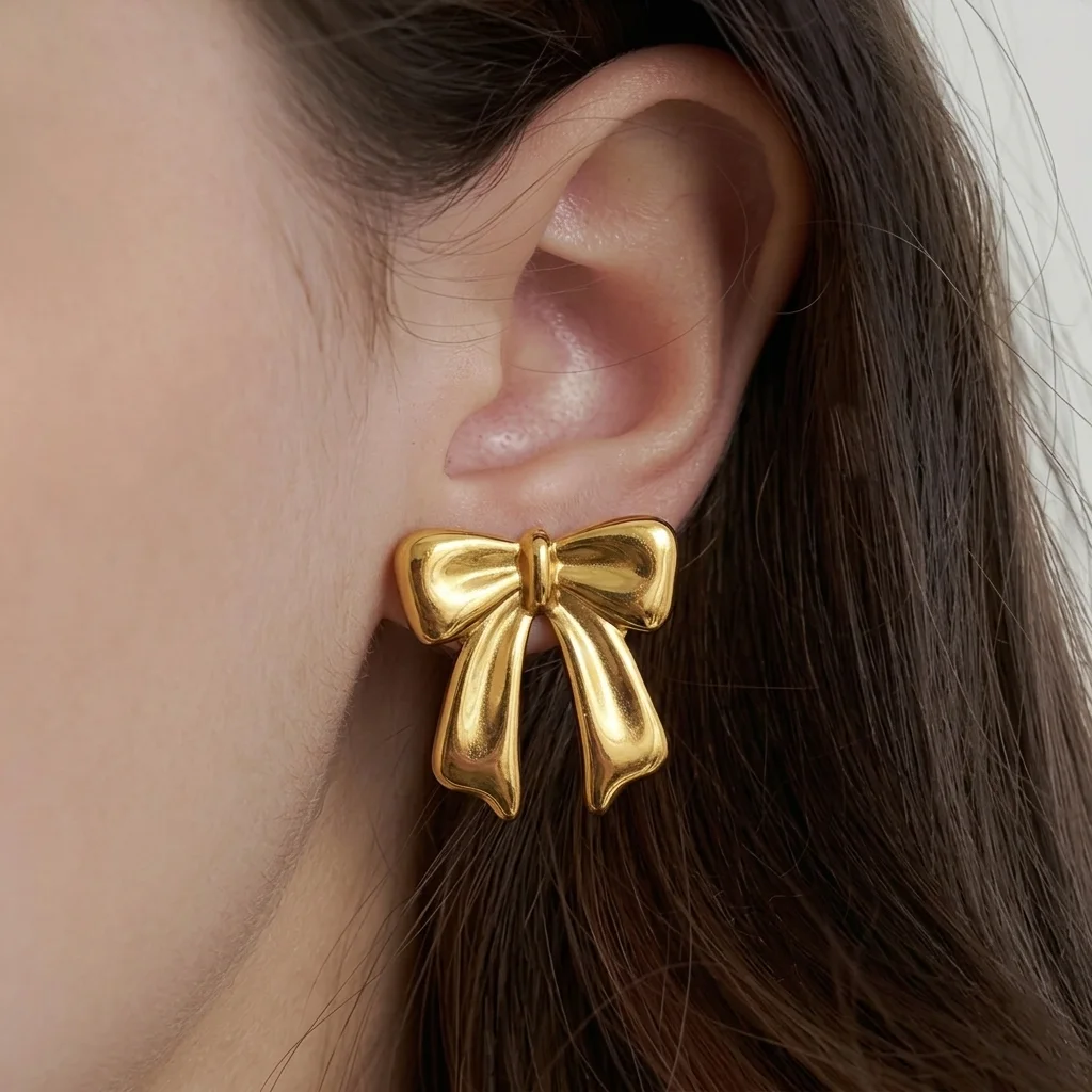 The Juliet Bow Studs - Image 3
