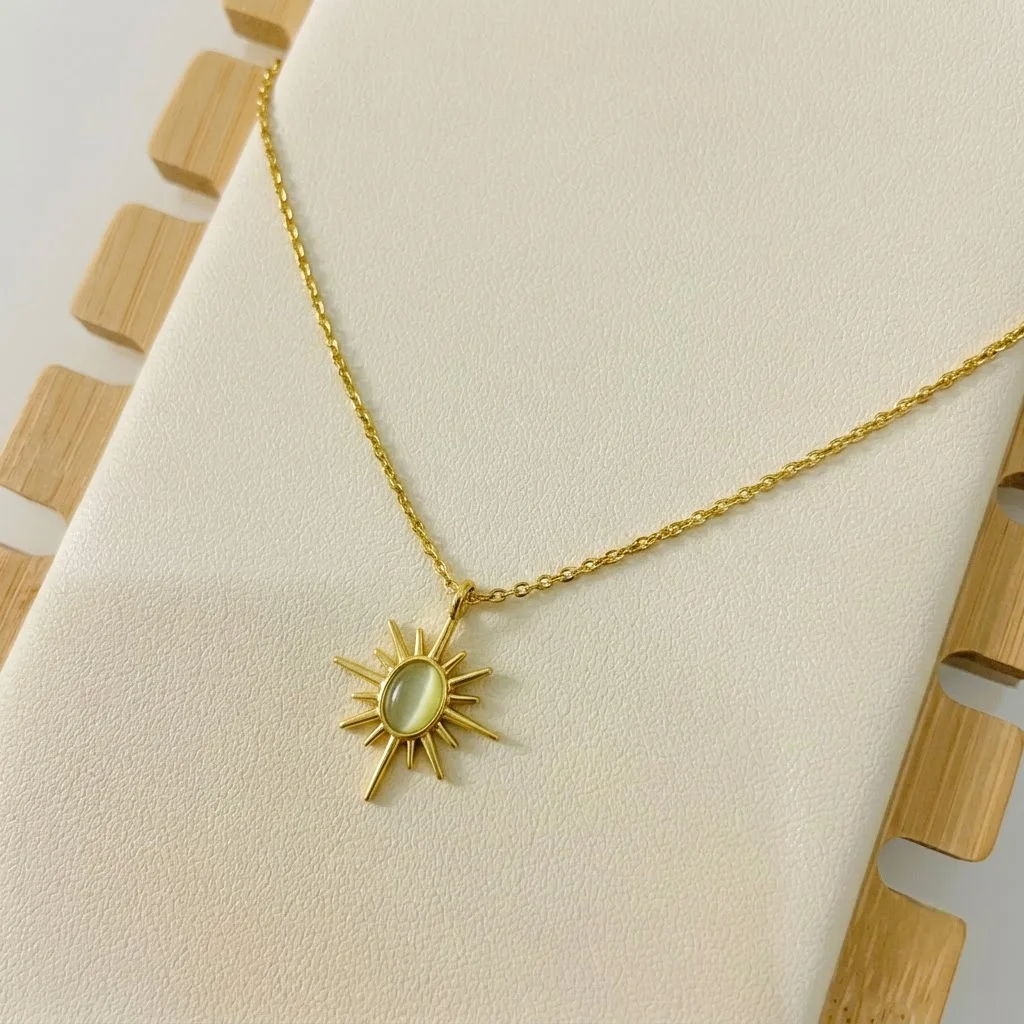 Celestial Sol Gold Necklace - Image 2